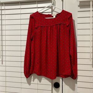 Long sleeve blouse
